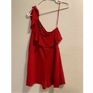 Red Express Romper